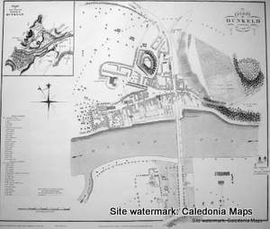 Scottish Town Plans -  Dunkeld 1823 (John Wood map)