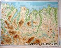 Atlas of Scotland  -   Tongue, Sutherland Sheet 55 Original 1912