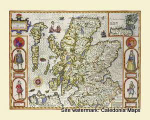 Scotland in1610 by John Speed