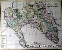County Map of Scotland  - 1847 -  Wigtonshire 