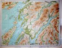 Atlas of Scotland  -  Inverary, Argyll Sheet 31 Original 1912