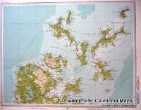 Atlas of Scotland  -   Northern Orkney Sheet 58 Original 1912