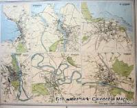 Atlas of Scotland  -  Oban,Inverness,St. Andrew's, Perth, Stirling, Peebles Sheet 68 Original 1912