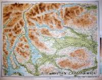 Atlas of Scotland  -  The Trossachs & Loch Lomond, Stirling Sheet 30 Original 1912