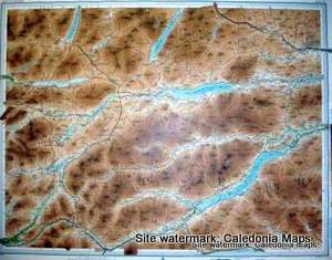 Atlas of Scotland  -  Rannoch, Perthshire Sheet 35 Original 1912