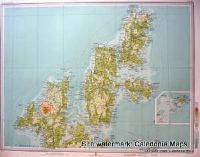 Atlas of Scotland  -  Northern Shetland Sheet 60 Original 1912