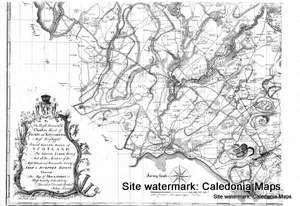 Sheet 1: 1763 John Lauries 4 part map of Midlothian (Edinburgh)