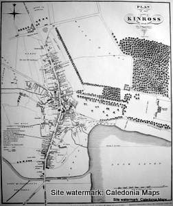 Scottish Town Plans - Kinross 1823 (John Wood map)