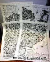 Angus 1794: 4 map set by Ainslie