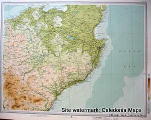 Atlas of Scotland  -   Thurso & Wick, Caithness Sheet 56 Original 1912