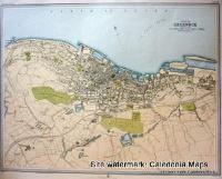 Atlas of Scotland  -  Greenock, Inverclyde Sheet 65 Original 1912