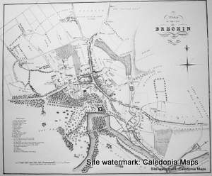 Scottish Town Plans -  Brechin 1822 (John Wood map)