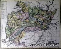 County Map of Scotland - 1847 -  Ross & Cromarty
