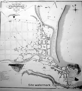 Scottish Town Plans - Stonehaven 1823 (John Wood map)