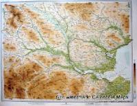 Atlas of Scotland  -  Lairg, Sutherland inc Dornoch, Tain Sheet 50 Original 1912