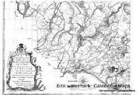  Group of 4 maps: 1763 John Laurie's  Midlothian (Edinburgh)