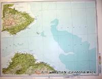 Atlas of Scotland  -  Dunbar & St. Andrew's in Fife Sheet 28 Original 1912