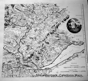 Perth & Clackmannan Sh 2 of 9: Perth & Dunkeld 1783 by Stobie