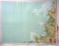 Atlas of Scotland  -  Scourie, Sutherland & North Minch (sea) inc Cape Wrath Sheet 54 Original 1912