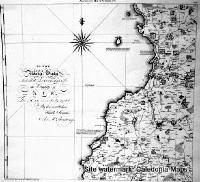 Ayrshire Sh 5 of 6: Troon & Ayr 1775  (Armstrong) time of Robert Burns