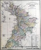 County Map of Scotland - 1847 - Ayrshire 