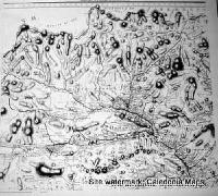 Perth & Clackmannan Sh 4 of 9:Blair Atholl & Pitlochery 1783 by Stobie
