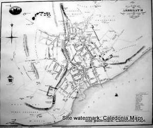 Scottish Town Plans -  Arbroath 1822 (John Wood map)