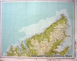 Atlas of Scotland  -  Stornoway, Western Isles (Eilean Siar)) Sheet 53 Original 1912