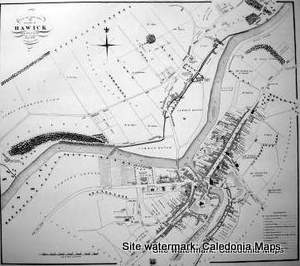 Scottish Town Plans - Hawick 1824 (John Wood map)