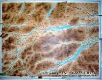 Atlas of Scotland  -  Rannoch, Perthshire Sheet 35 Original 1912