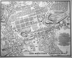 Scottish Town Plans -  Edinburgh 1823 (John Wood map)