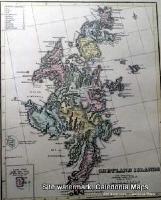 County Map of Scotland - 1847 -  Shetland 