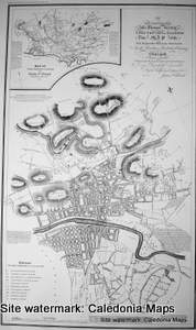 Scottish Town Plans -  Glasgow 1822 (John Wood map)